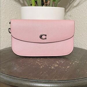 Coach Pink Leather Crossbody Bag